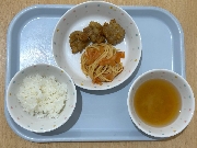 10月14日の給食とおやつ