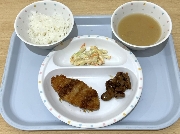 11月10日の給食とおやつ