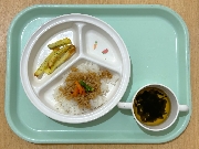 9月24日の給食とおやつ