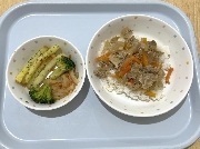 10月24日の給食とおやつ
