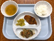 2月18日の給食とおやつ