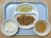 2月27日の給食とおやつ