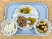 3月18日の給食とおやつ