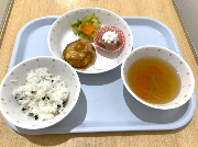 2月14日の給食とおやつ