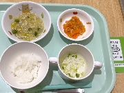 4月24日の給食とおやつ