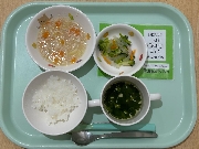5月30日の給食とおやつ