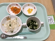 6月13日給食とおやつ