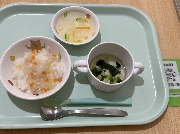 7月25日の給食とおやつ