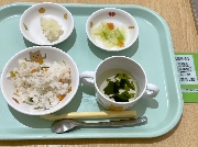 7月31日の給食とおやつ