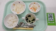 7月7日の給食とおやつ