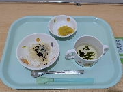 8月1日の給食とおやつ