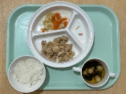 9月29日の給食とおやつ